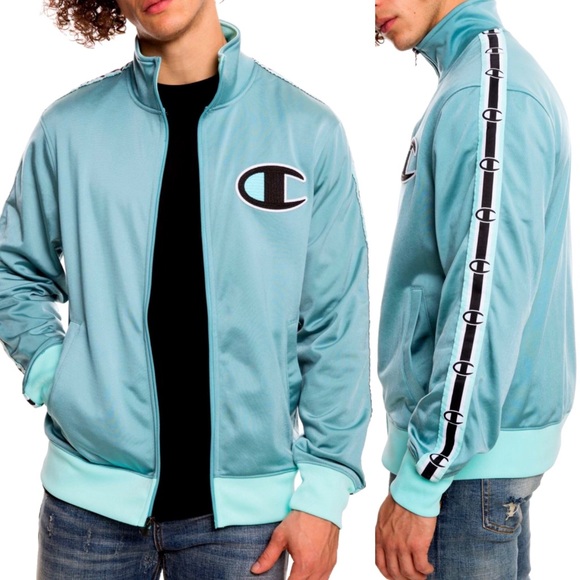 Champion Other - Champion LIFE Big C Eucalyptus Green Track Jacket
